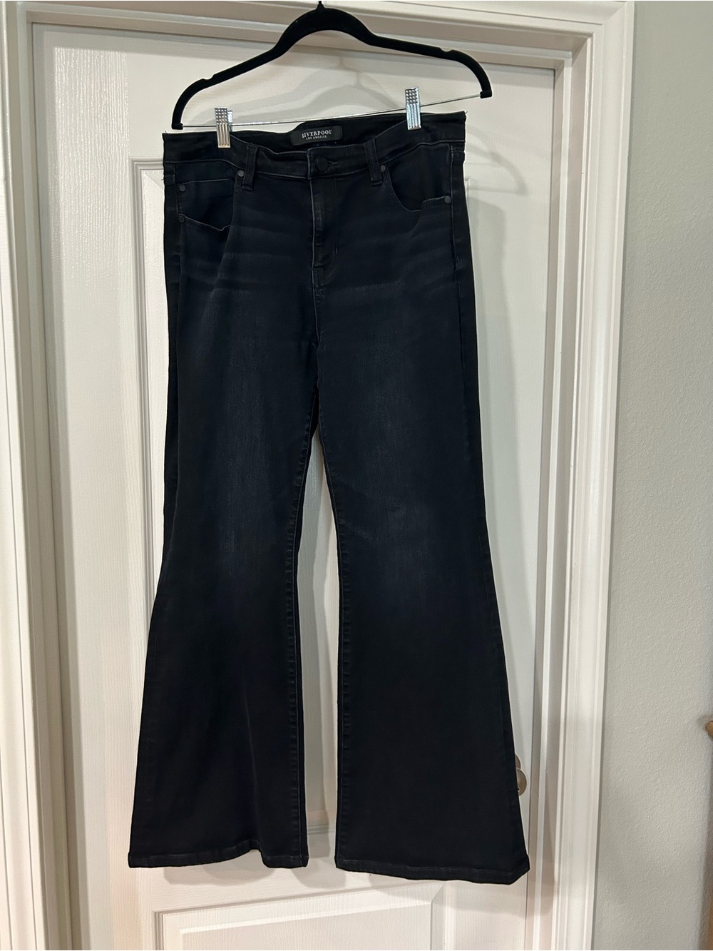 Liverpool Black Flare Jeans